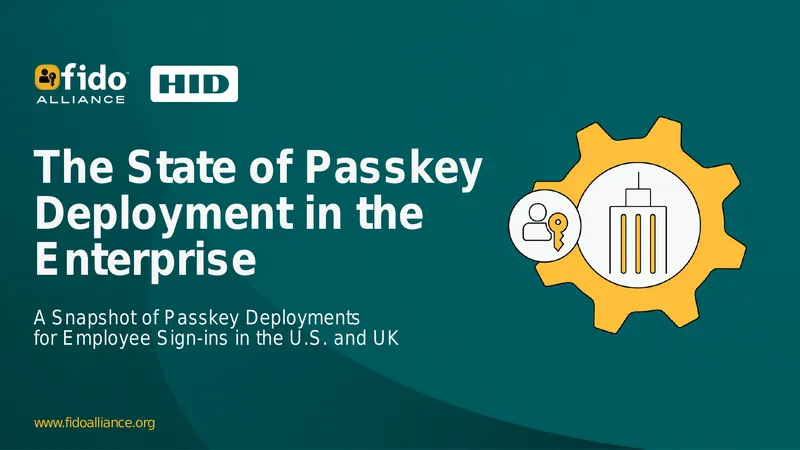State of Passkey Deployment in the Enterprise
