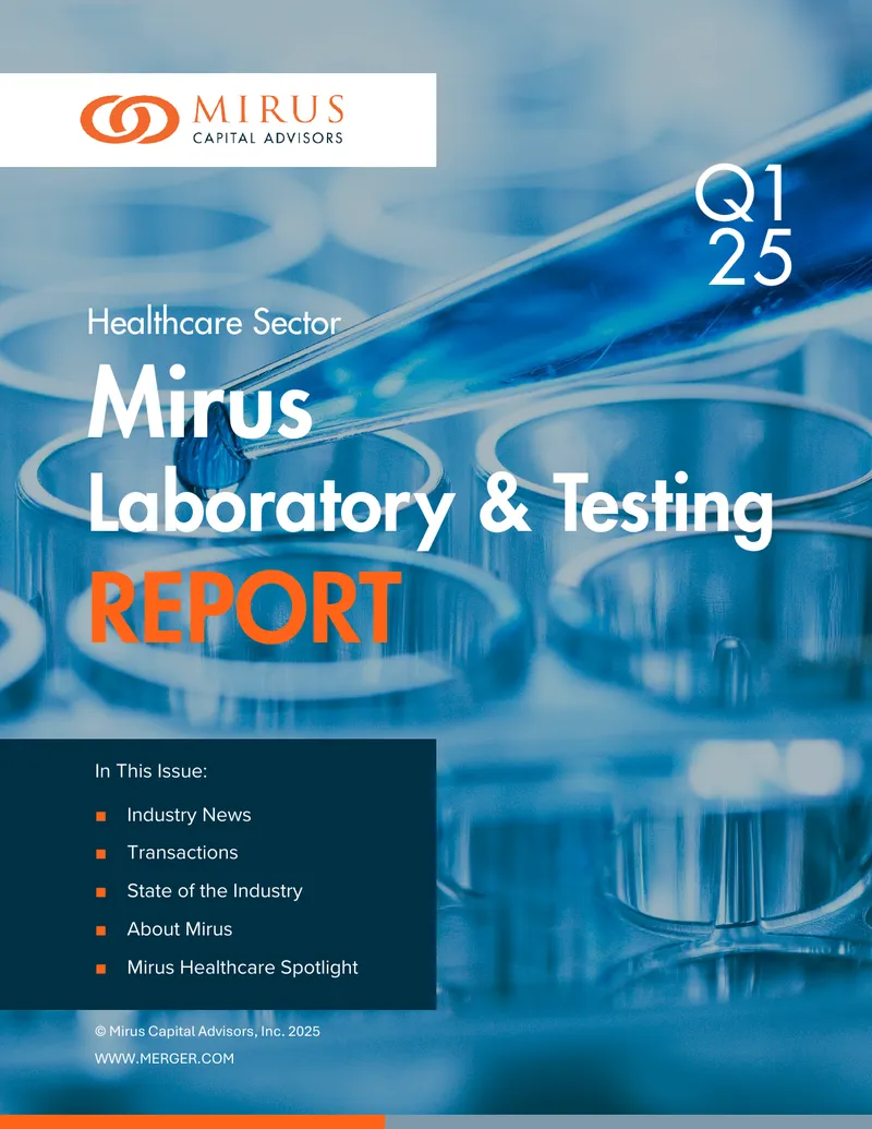 Healthcare Sector M&A Activity Report Q1 2025