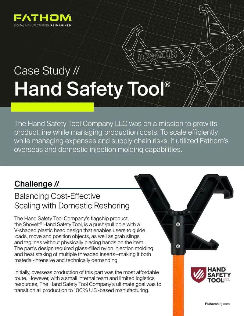 Hand Safety Tool Company Production Case Study
