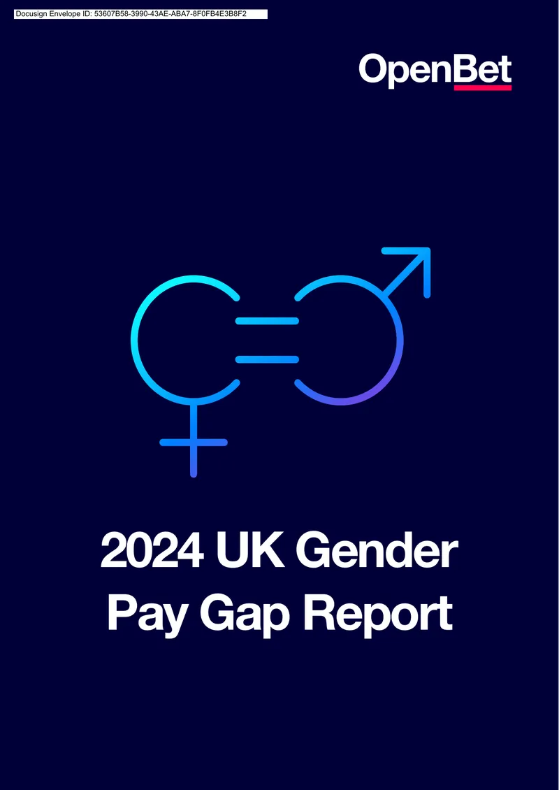 2024 UK Gender Pay Gap Report