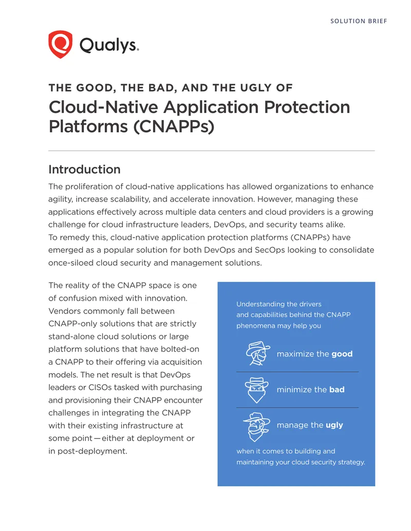 Understanding Cloud-Native Application Protection Platforms