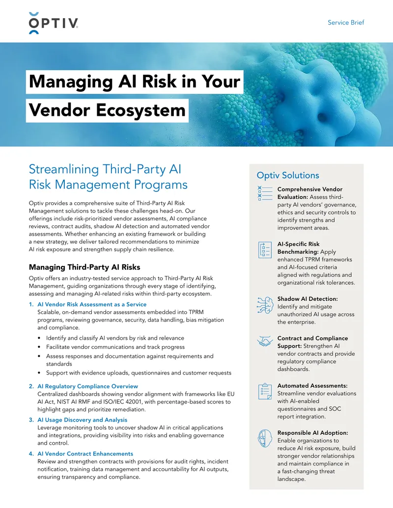 Third-Party AI Risk Management Solutions Overview
