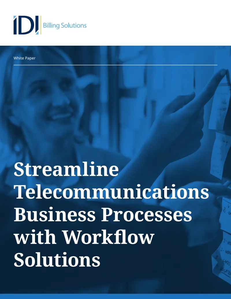 Streamlining Telecommunications Business Processes with Workflow Solutions
