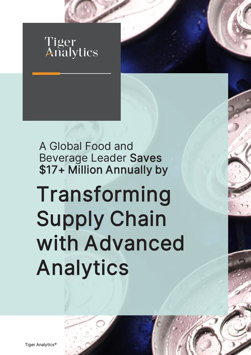 Supply Chain Transformation with Advanced Analytics
