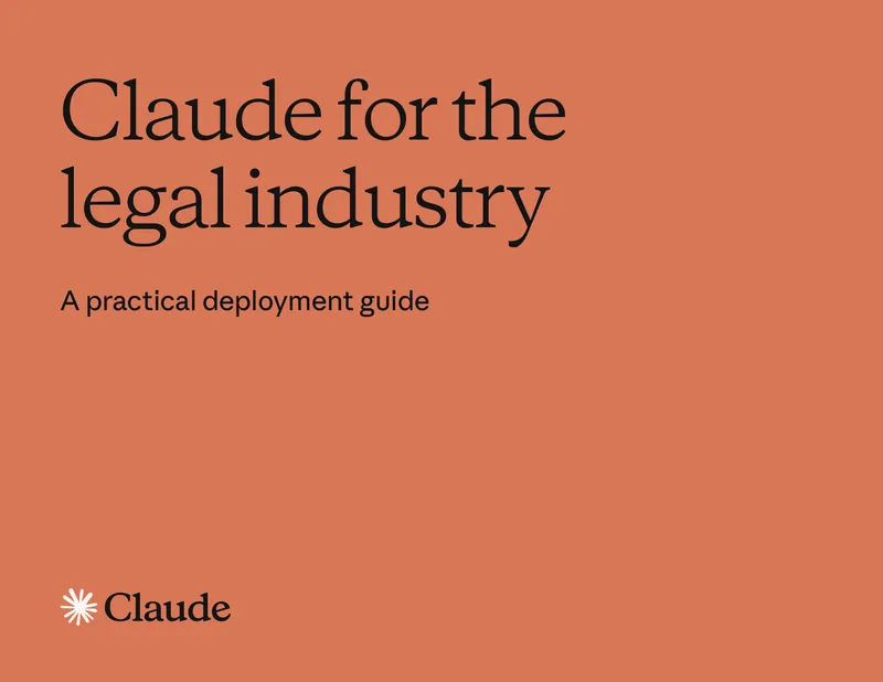Claude for Legal Industry Deployment Guide