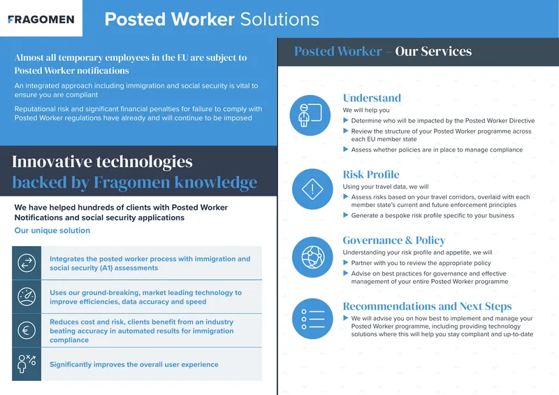 Posted Worker Compliance Solutions Integration