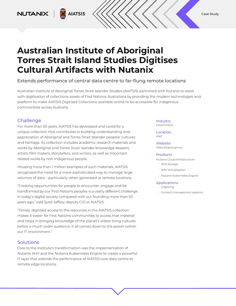 AIATSIS Digitisation Project Case Study