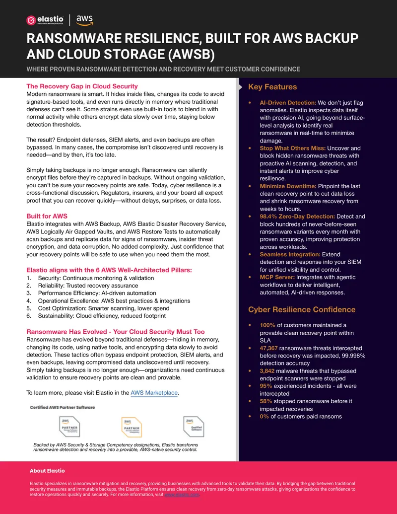 Ransomware Detection and Recovery in Cloud Security