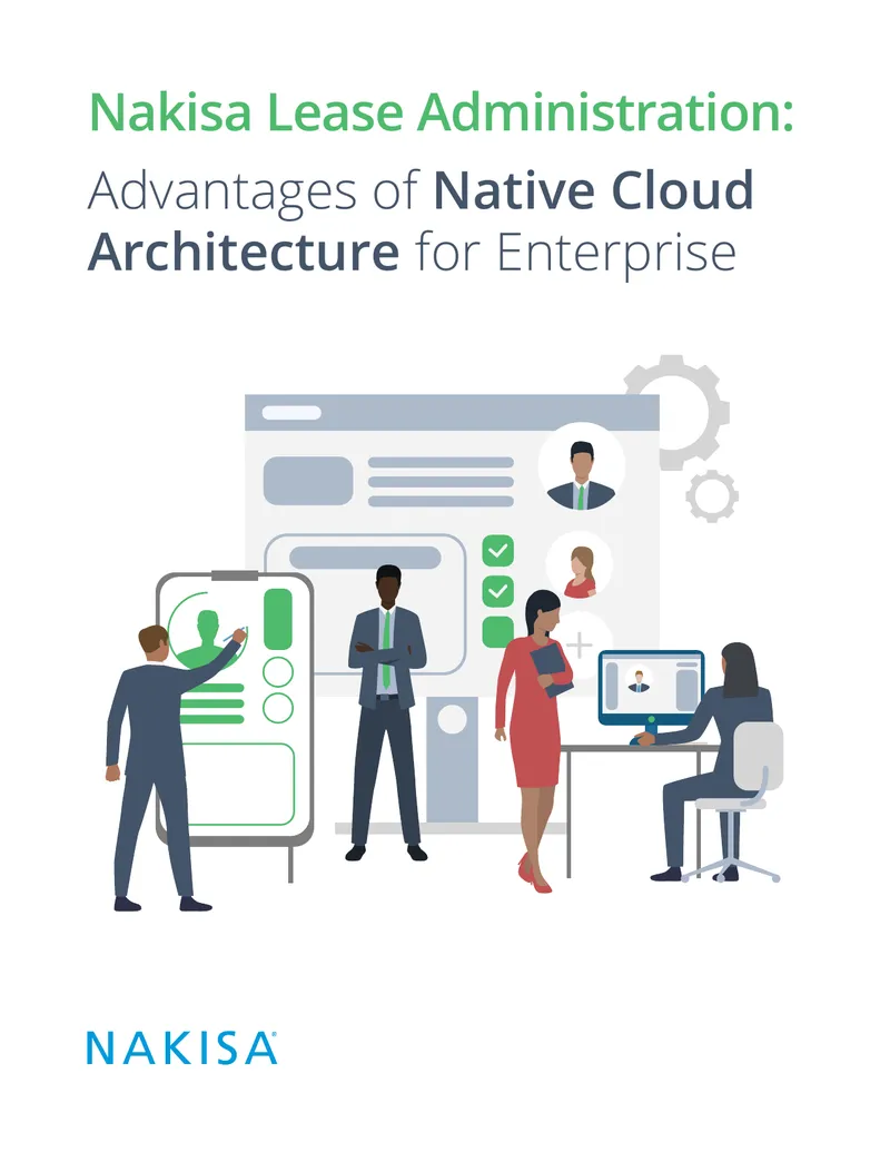 Nakisa Lease Administration Native Cloud Architecture preview page 1