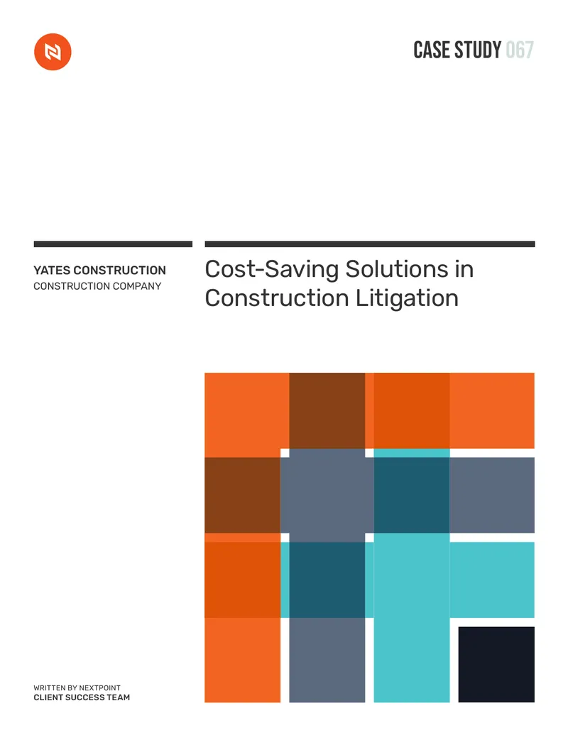 Cost-Saving Solutions in Construction Litigation