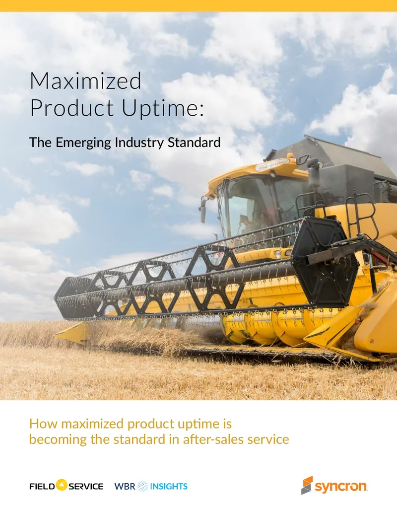 Maximized Product Uptime as an Industry Standard