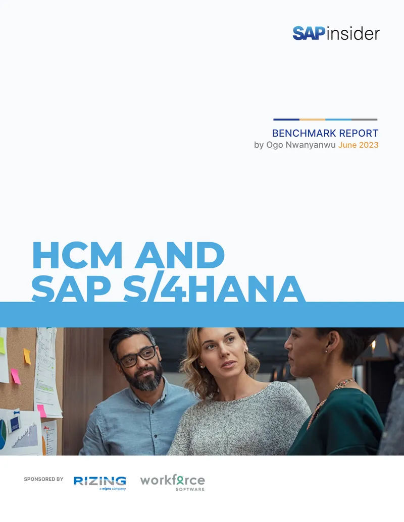 HCM and SAP S/4HANA Benchmark Report