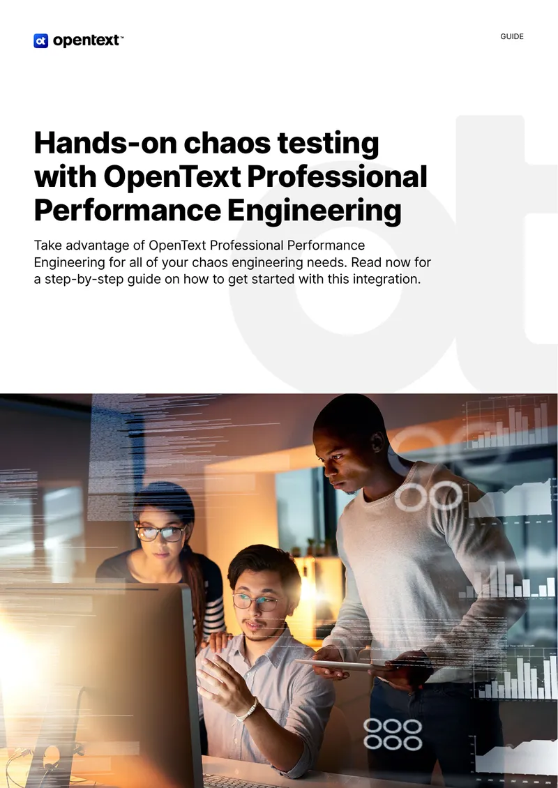 Hands-on Chaos Testing with OpenText Performance Engineering