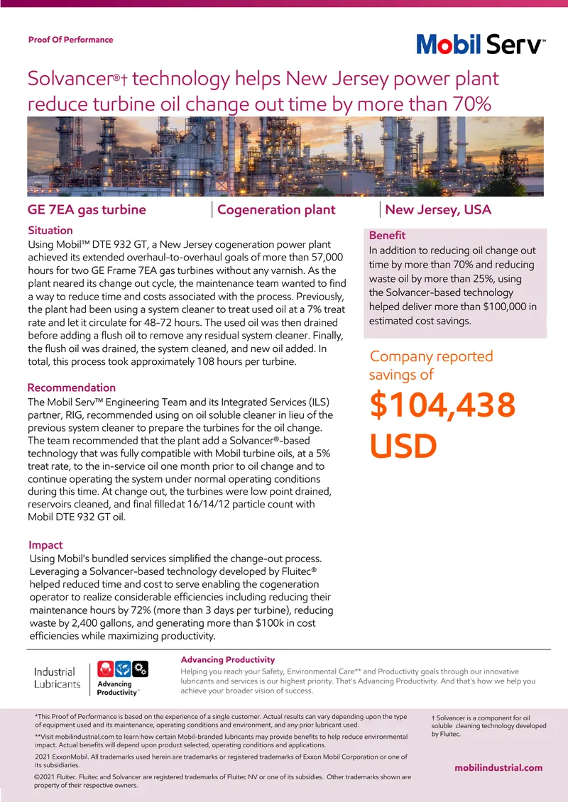 Performance Improvement Case Study for Gas Turbines