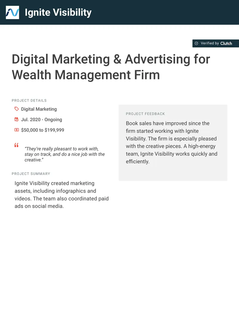 Digital Marketing Engagement for Wealth Management
