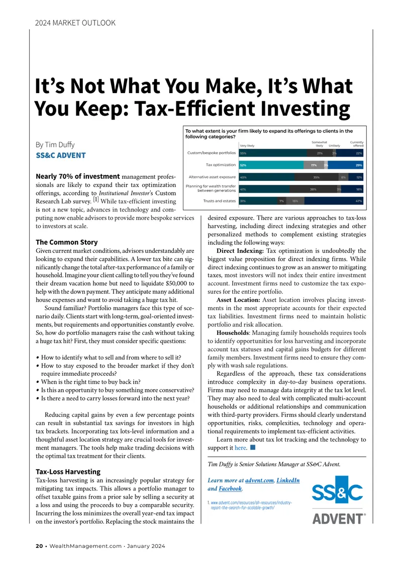 Tax-Efficient Investing Strategies for Portfolio Managers
