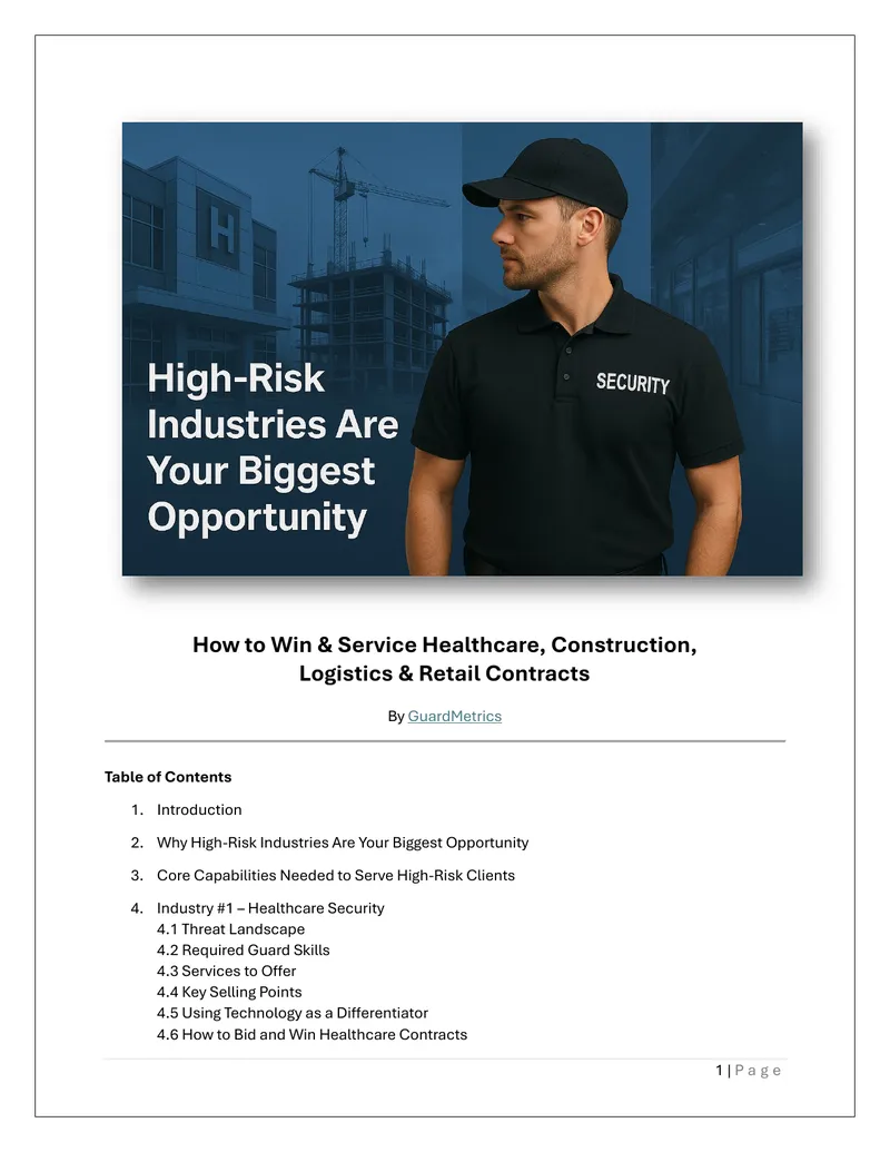 Guide to Winning High-Risk Industry Contracts