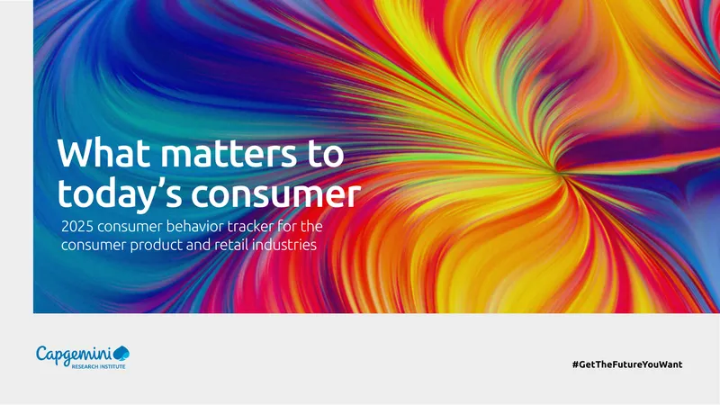 2025 Consumer Behavior Tracker for Retail Industries