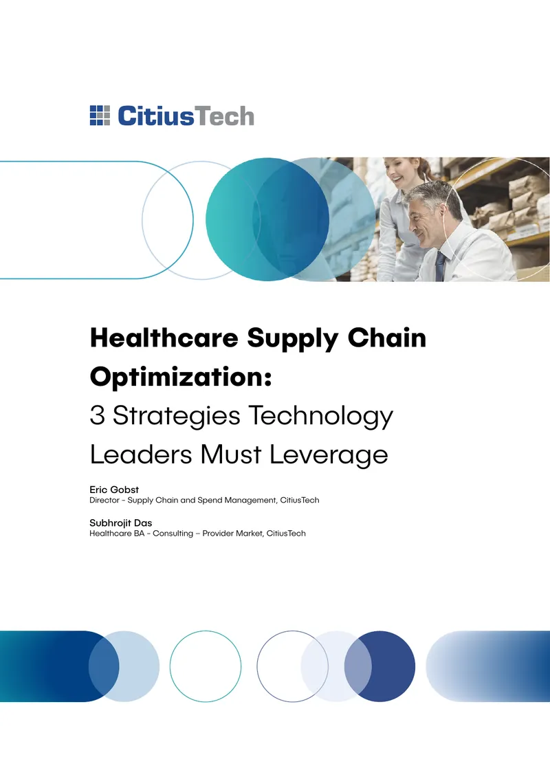 Healthcare Supply Chain Optimization Strategies