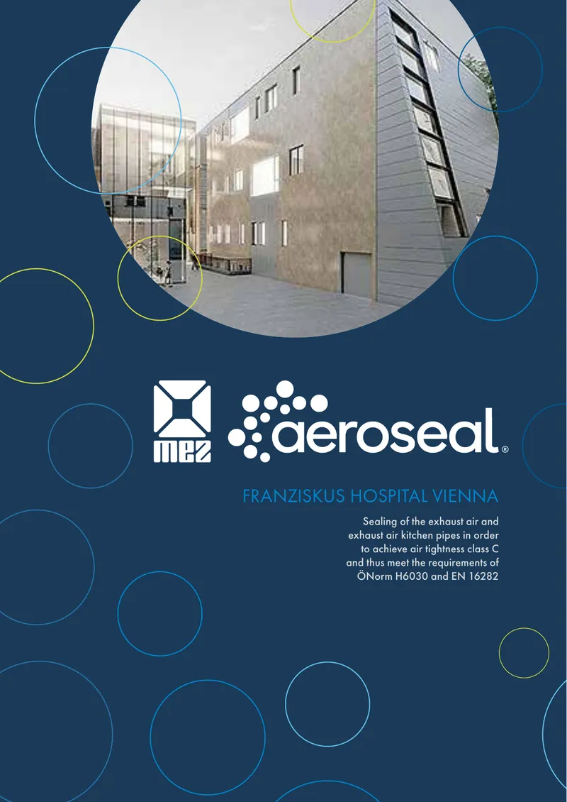 Exhaust Air Sealing Process at Franziskus Hospital
