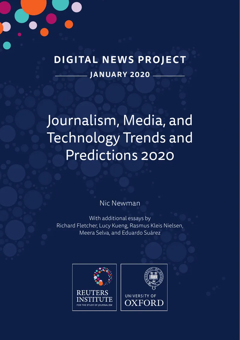 Journalism, Media, and Technology Trends and Predictions 2020