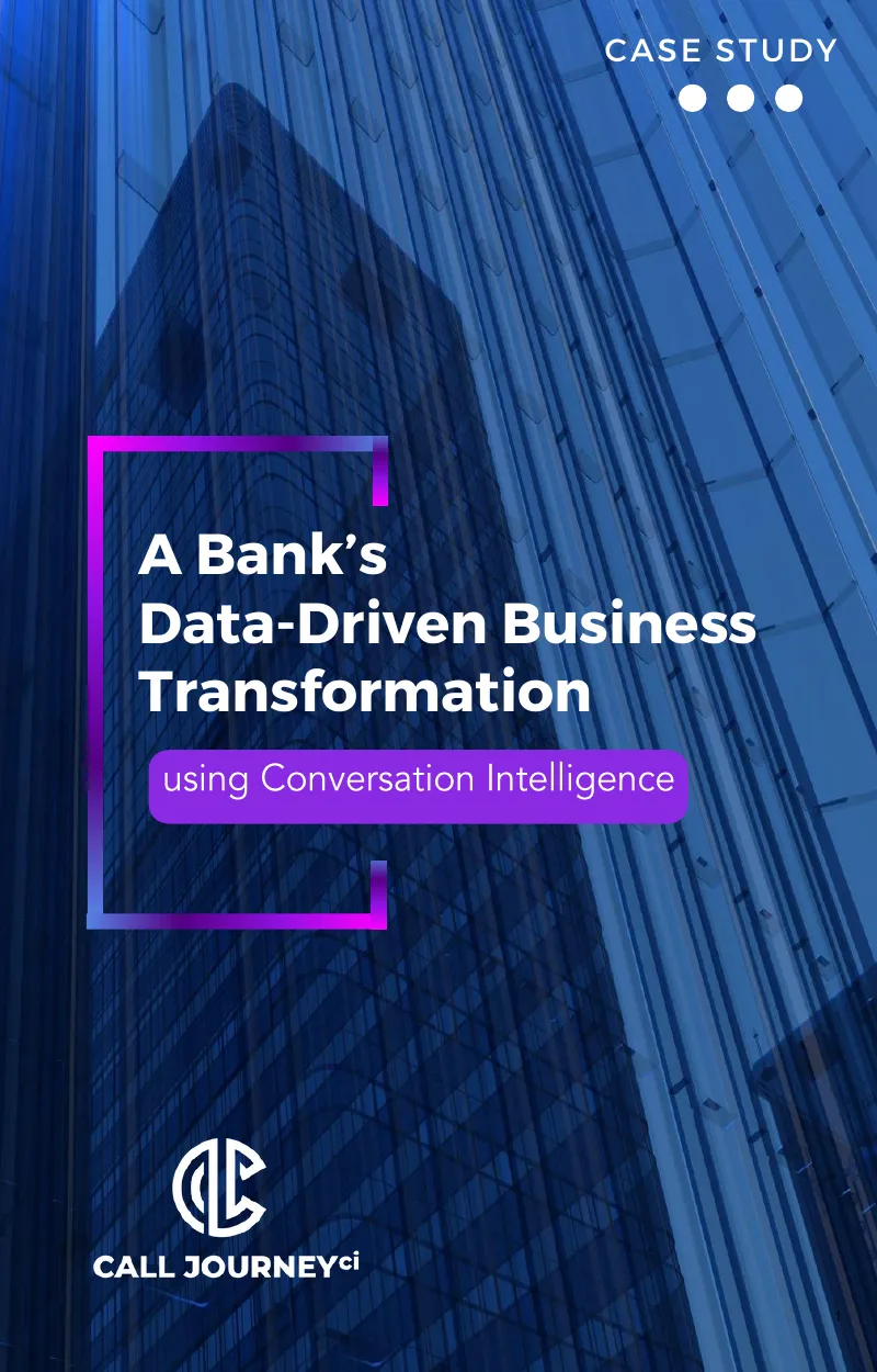 Data-Driven Business Transformation in Banking