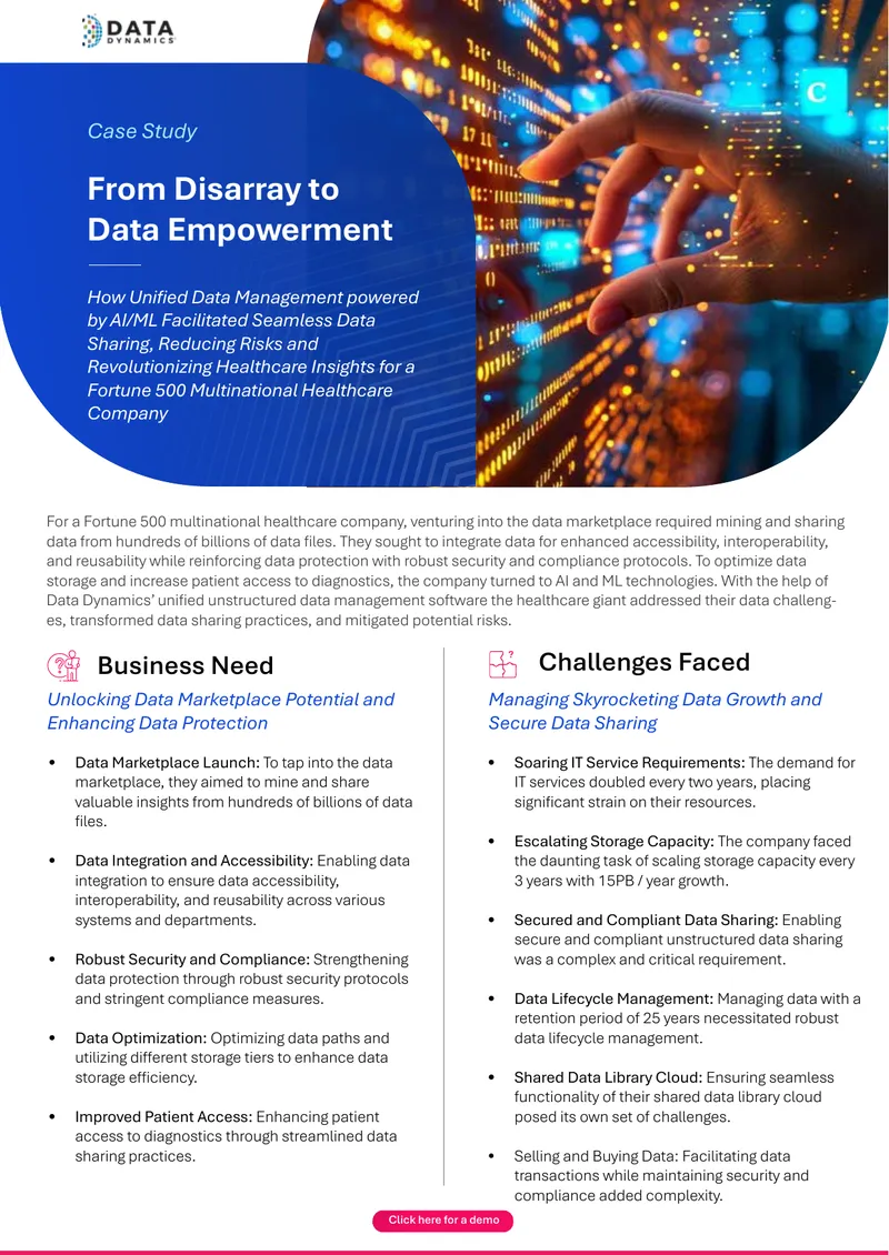 Unified Data Management for Healthcare Data Sharing