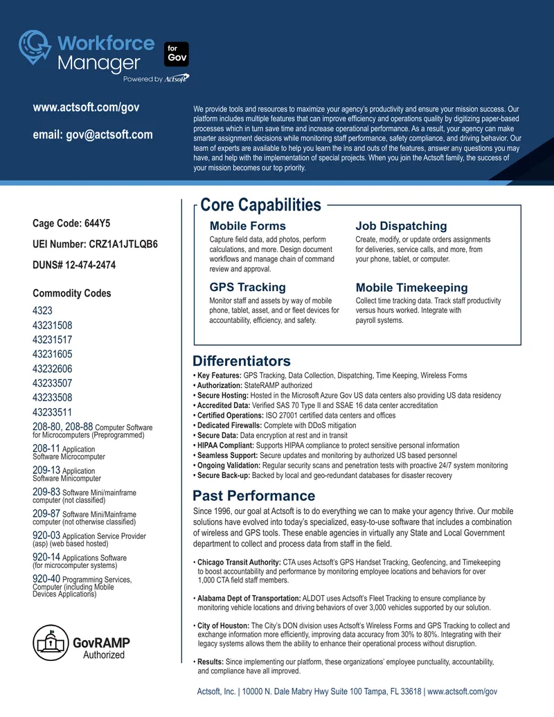 Mobile Solutions for Government Agencies
