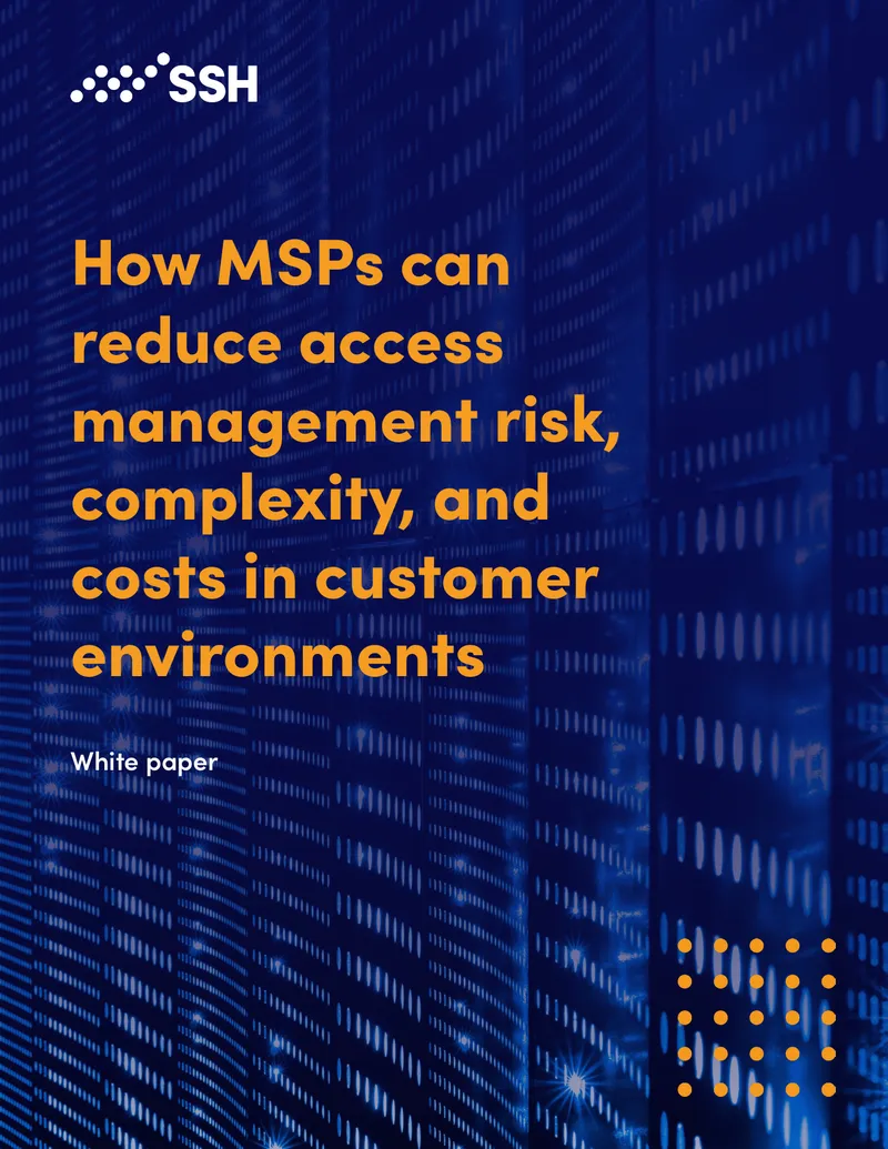 Access Management Risk Reduction for MSPs