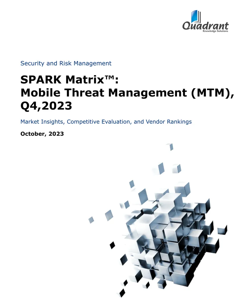 SPARK Matrix Mobile Threat Management Analysis 2023