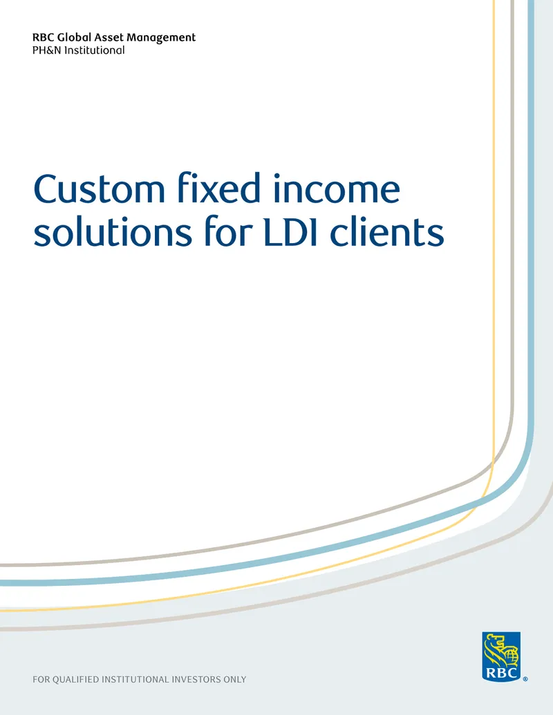 Custom Fixed Income Solutions for LDI Clients