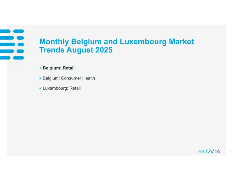 Monthly Belgium and Luxembourg Market Trends August 2025