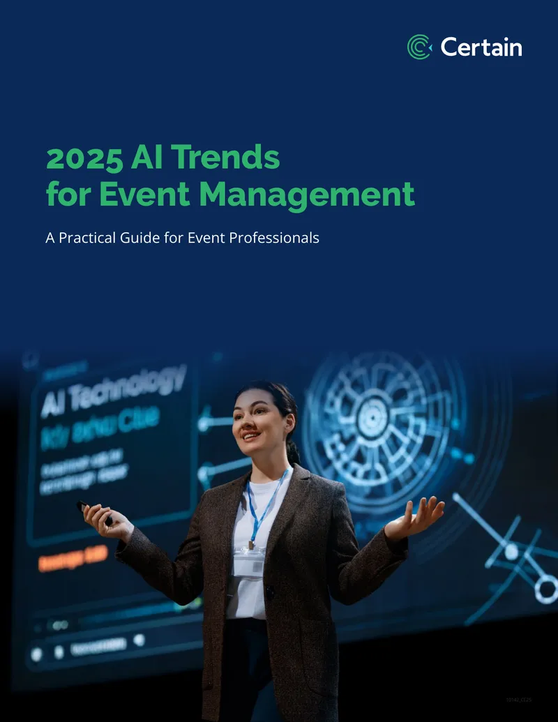 2025 AI Trends in Event Management preview page 1