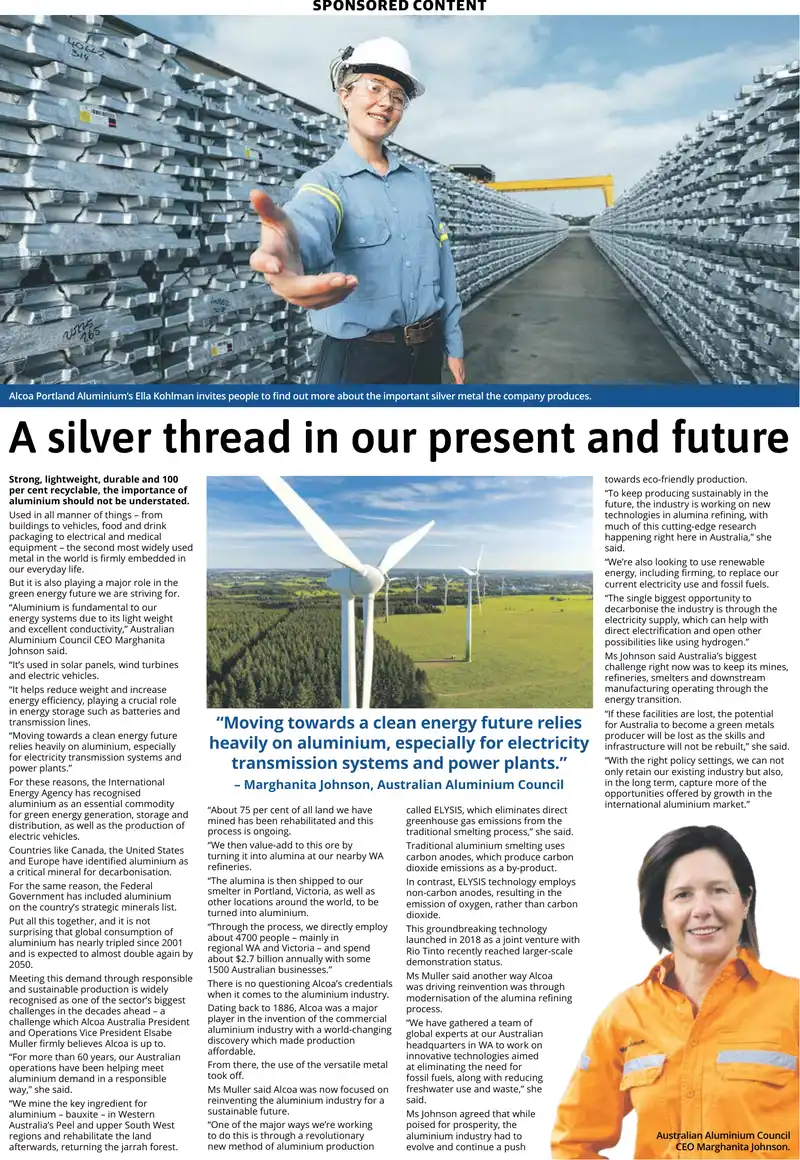 Aluminium's Role in Green Energy Transition
