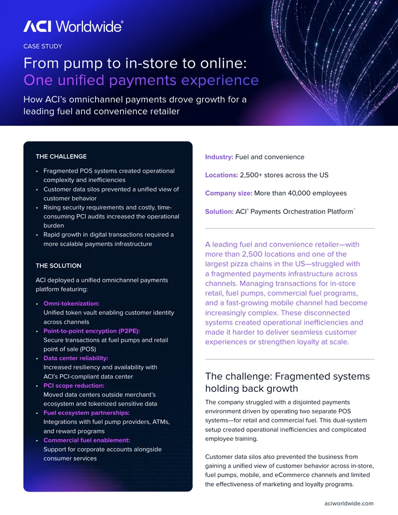 Unified Omnichannel Payments Strategy Implementation