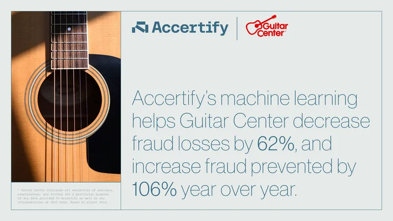 Guitar Center Fraud Prevention Strategy with Accertify