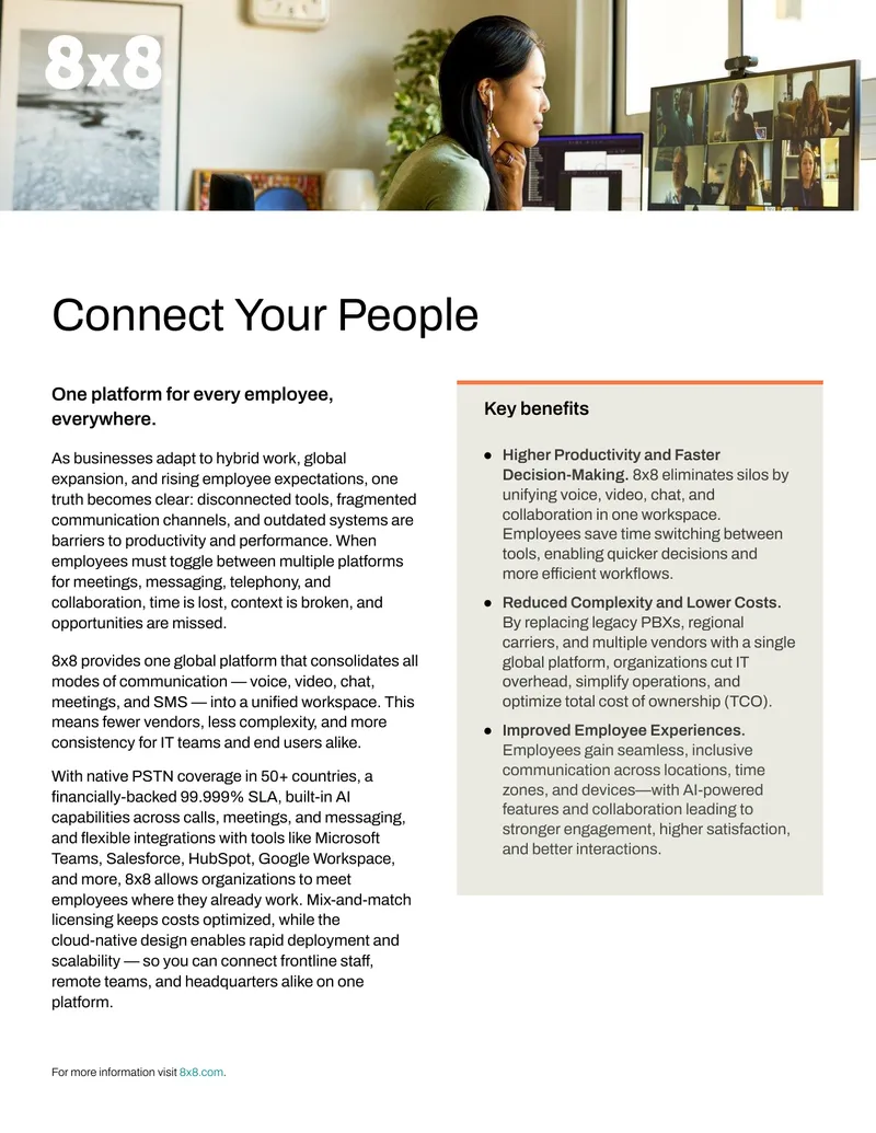Unified Communication Platform for Hybrid Work