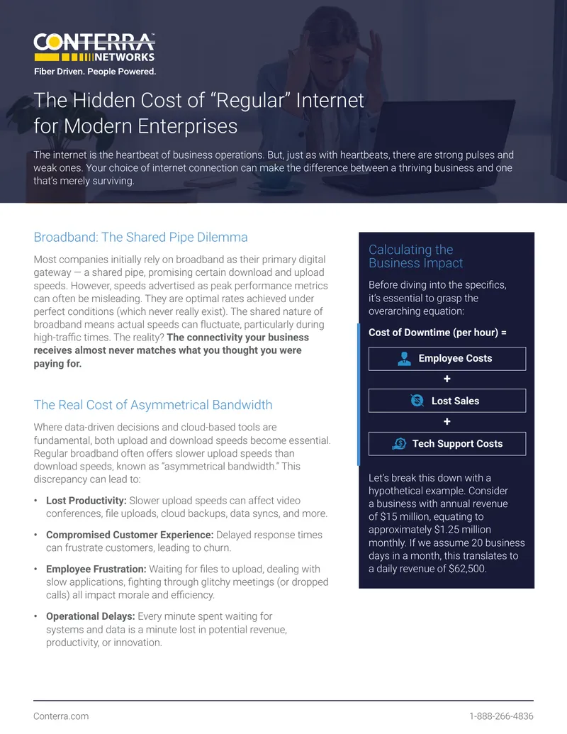 The Hidden Cost of Regular Internet for Enterprises