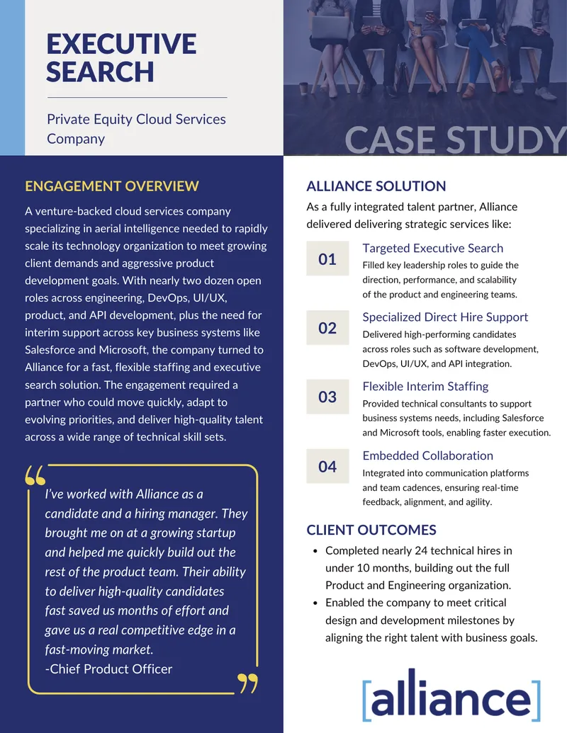 Private Equity Cloud Services Case Study