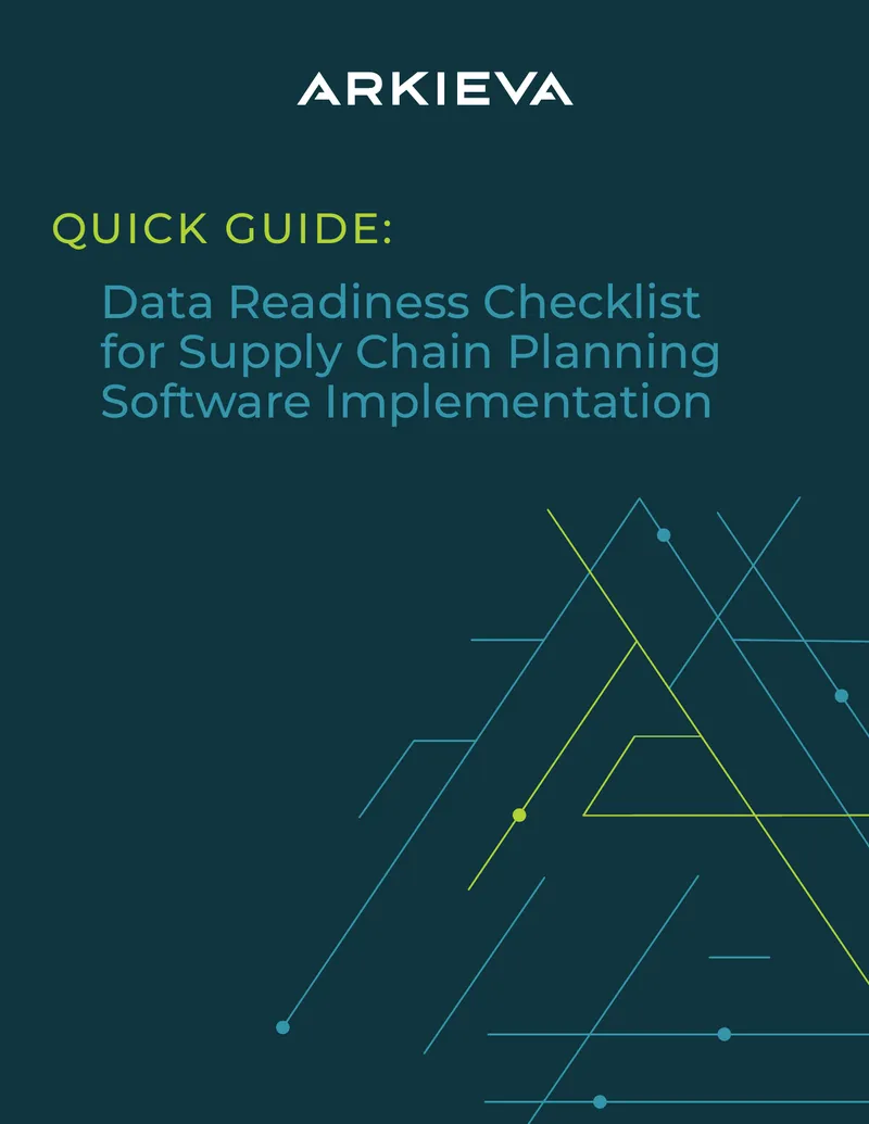 Data Readiness Checklist for Supply Chain Planning Software Implementation