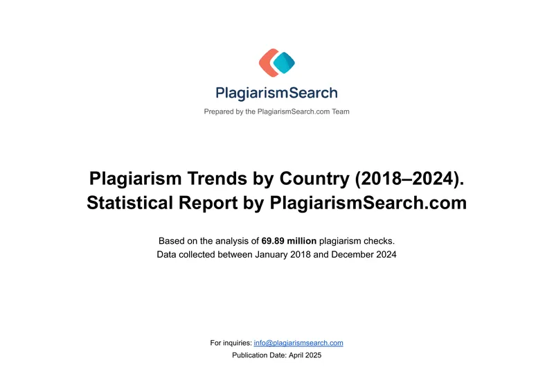 Plagiarism Trends by Country Statistical Report