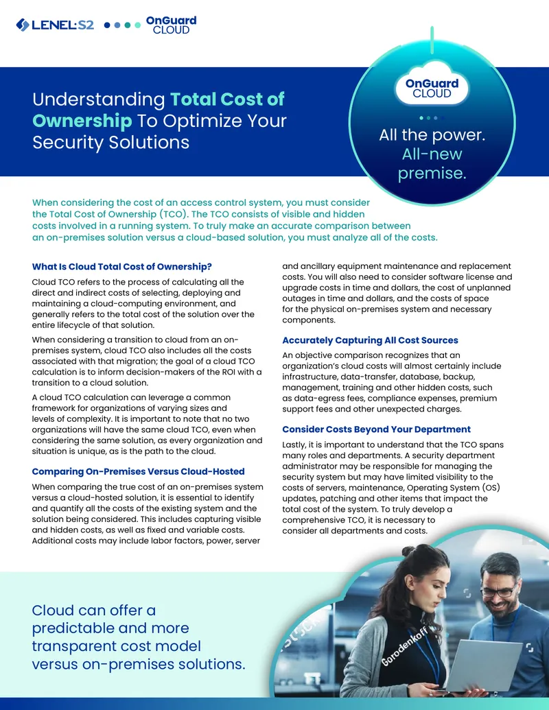 Cloud Total Cost of Ownership Calculation Guide
