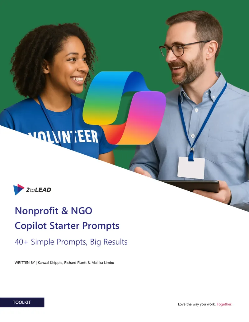 Nonprofit and NGO Copilot Starter Prompts Guide
