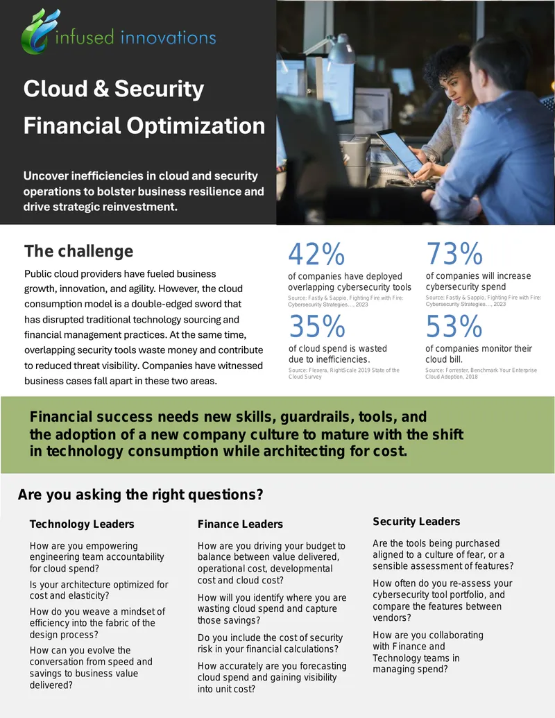 Cloud and Security Financial Optimization Guide