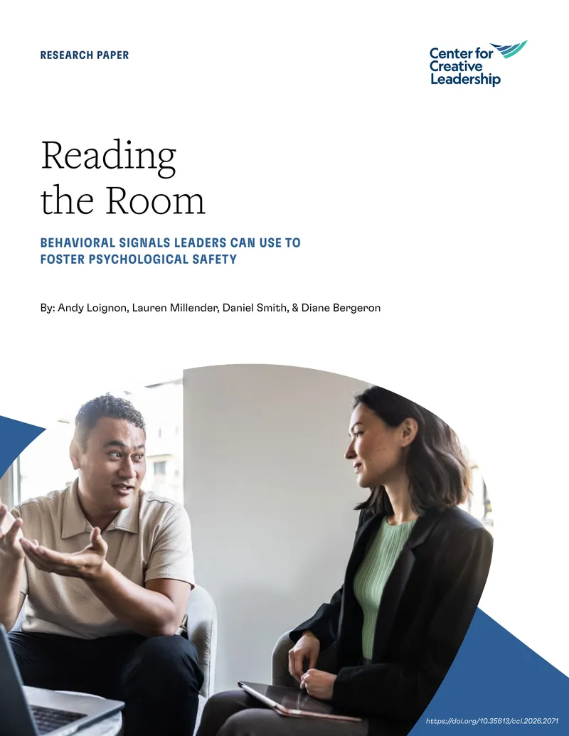 Behavioral Signals Leaders Can Use for Psychological Safety