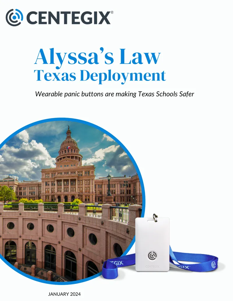 Alyssa's Law Texas Deployment Report