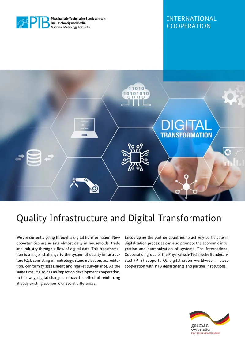 Digital Transformation in Quality Infrastructure