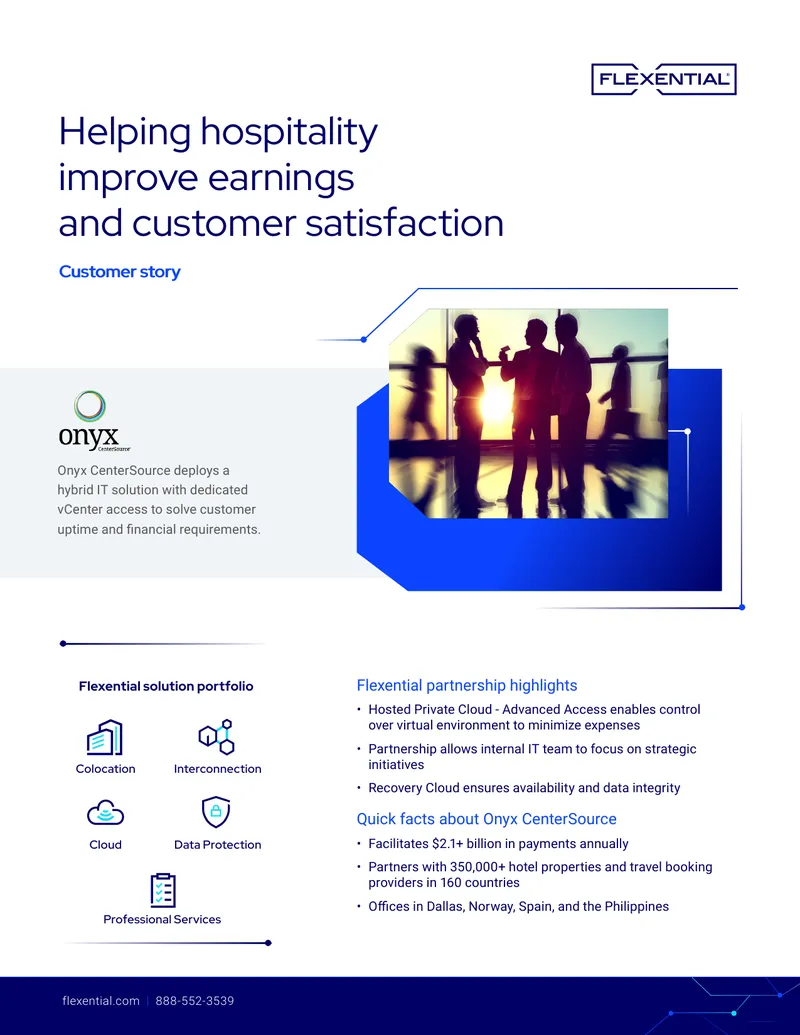 Onyx CenterSource Hybrid IT Solution Deployment