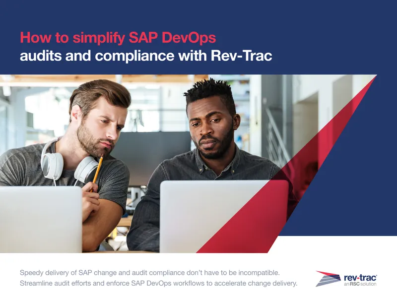 Simplifying SAP DevOps Audits and Compliance