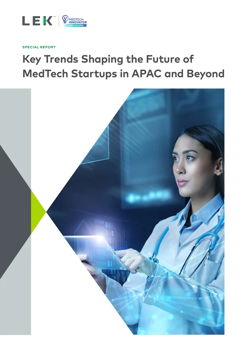 Key Trends in MedTech Startups in APAC